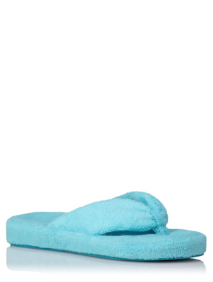 open toe slippers asda