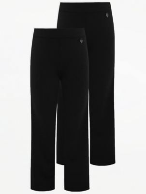 slim school trousers womens