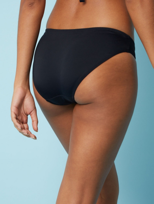 black bikini bottoms asda