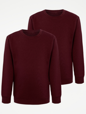 maroon sweatshirt