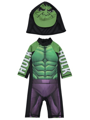 hulk swimming costume