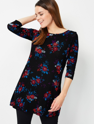 asda long tunic tops