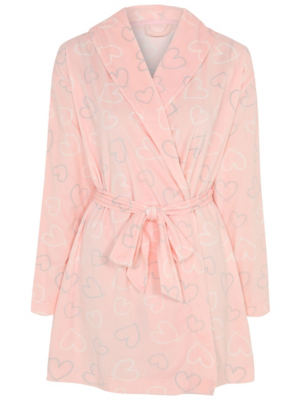 asda pink dressing gown