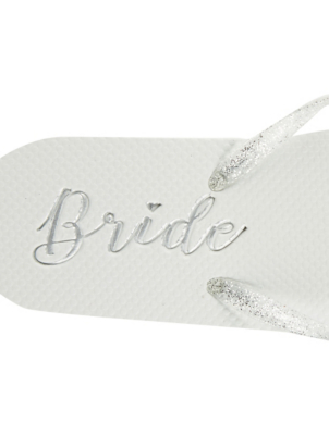 asda bride flip flops