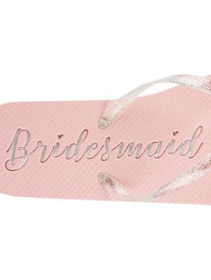 maid of honor flip flops