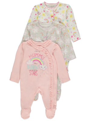 asda sleepsuits