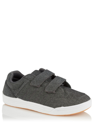 asda black shoes mens