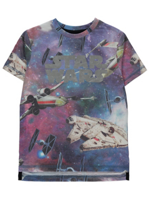 star wars t shirt asda