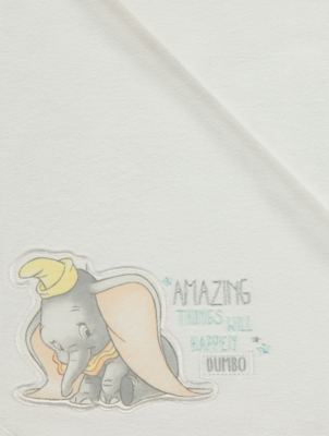 dumbo white fleece shawl