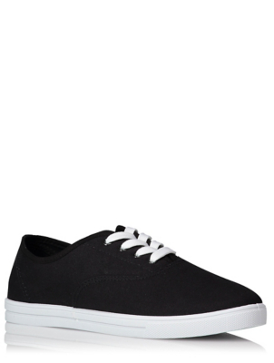 asda george black trainers