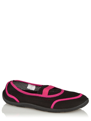 asda womens black shoes