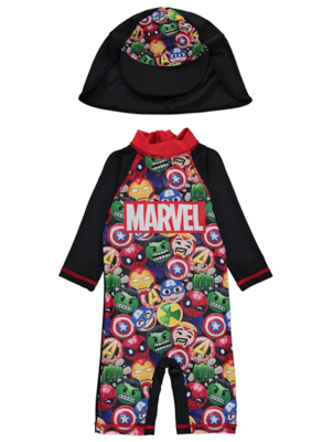 marvel baby swimsuit