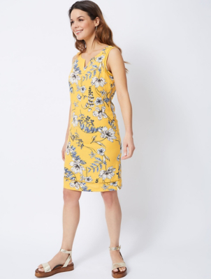 asda yellow dress