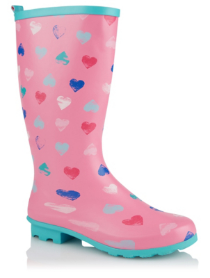 asda pink wellies