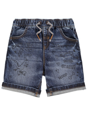 asda jean shorts