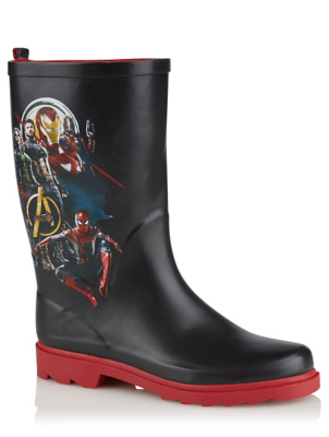 boys avengers wellies