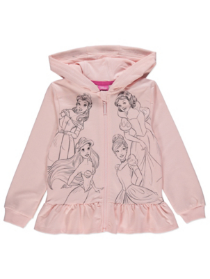 disney princess zip up hoodie