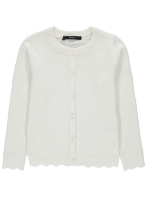 white cardigan asda