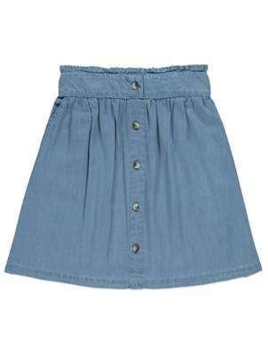 ladies denim skirts asda