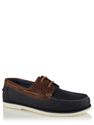 Wide Fit Boat Shoes | Men | George at ASDA