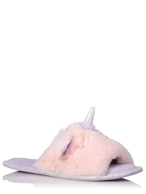 open toe slippers asda