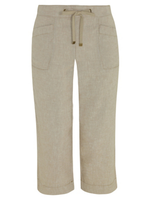 lightweight cropped trousers