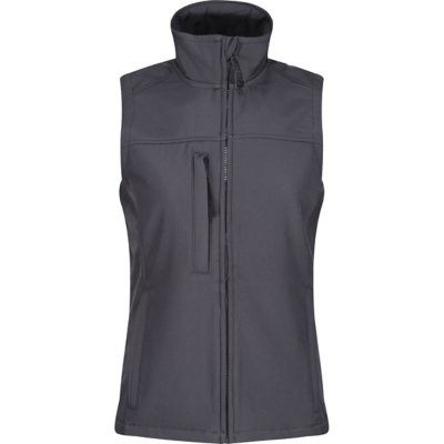 Regatta Professional Women's Softshell Body Warmer in Dark Grey | Size: 16
