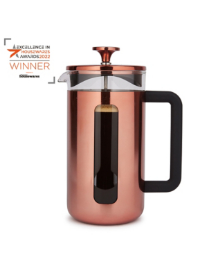 La Cafetière Pisa Cafetiere, 8Cup, Copper Electricals at ASDA