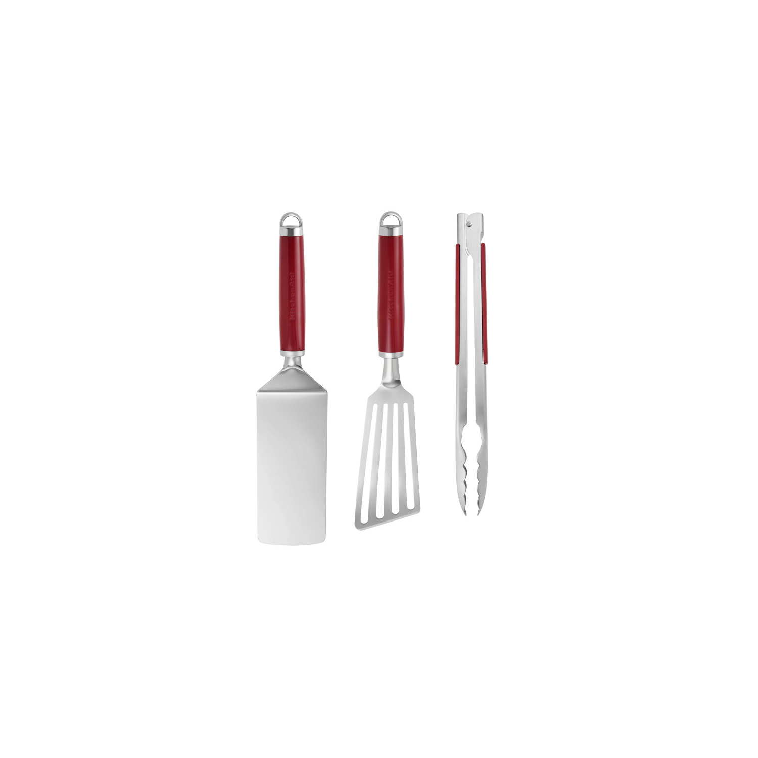 KitchenAid 3pc Indoor Grilling Set – Empire Red - Image 2