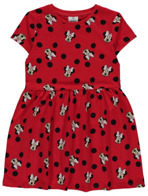 asda polka dot dress