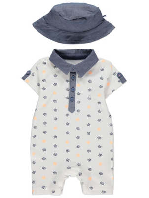 asda baby sun hat