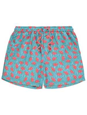 watermelon swim shorts