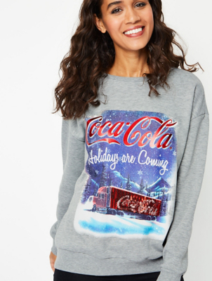 coca cola christmas sweatshirt