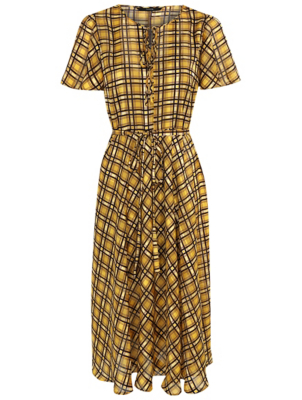 asda yellow dress