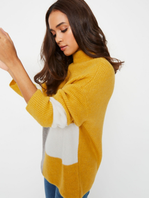 asda mustard cardigan