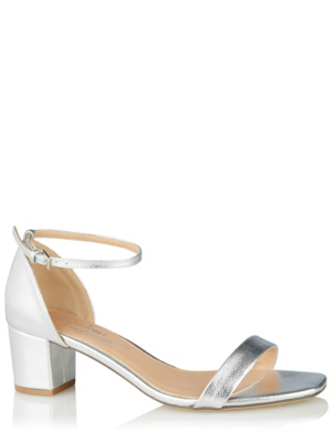 silver sandals asda