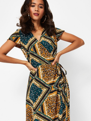 asda george leopard print dress