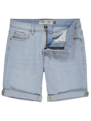 asda mens denim shorts