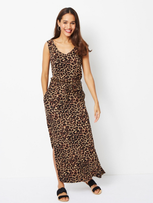 asda leopard print dress