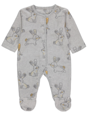 asda fleece sleepsuit
