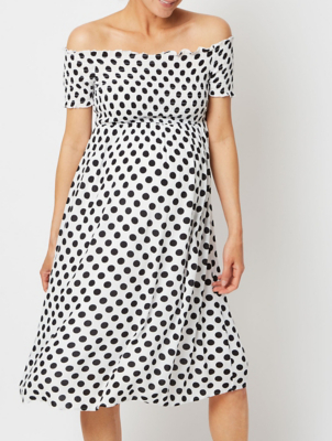 asda polka dot dress