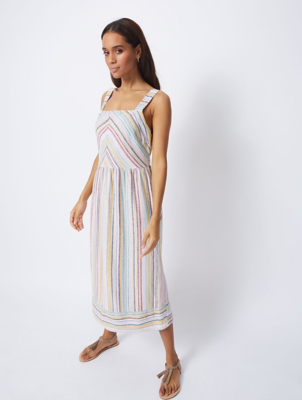 asda george linen dresses