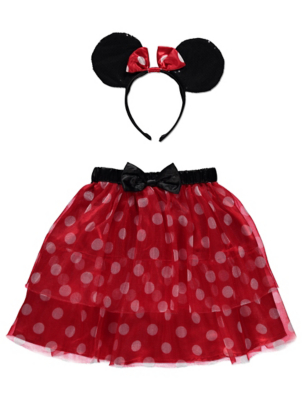 Disney Minnie Mouse Tutu Skirt and 