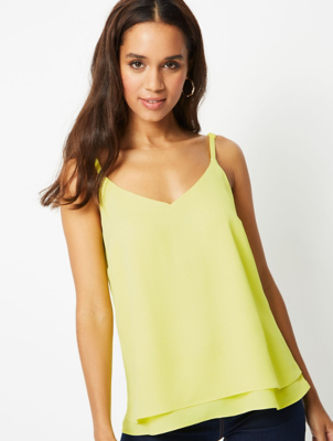 neon yellow camisole