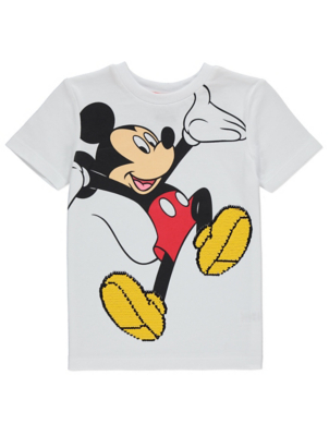 mens mickey mouse t shirt asda