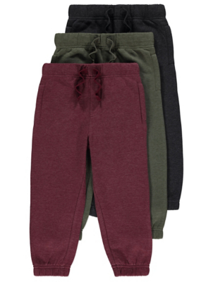 burgundy jogging bottoms