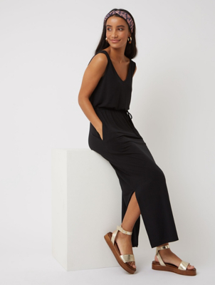 asda black maxi dress