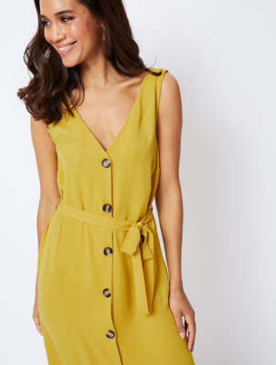 asda yellow dress