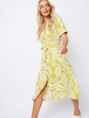 asda yellow dress