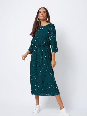 asda green dress